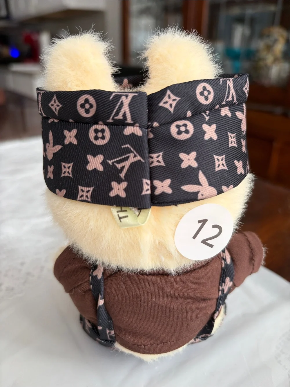 #12, Three Piece LV Logo Outfit for Labubu doll(No Doll)
